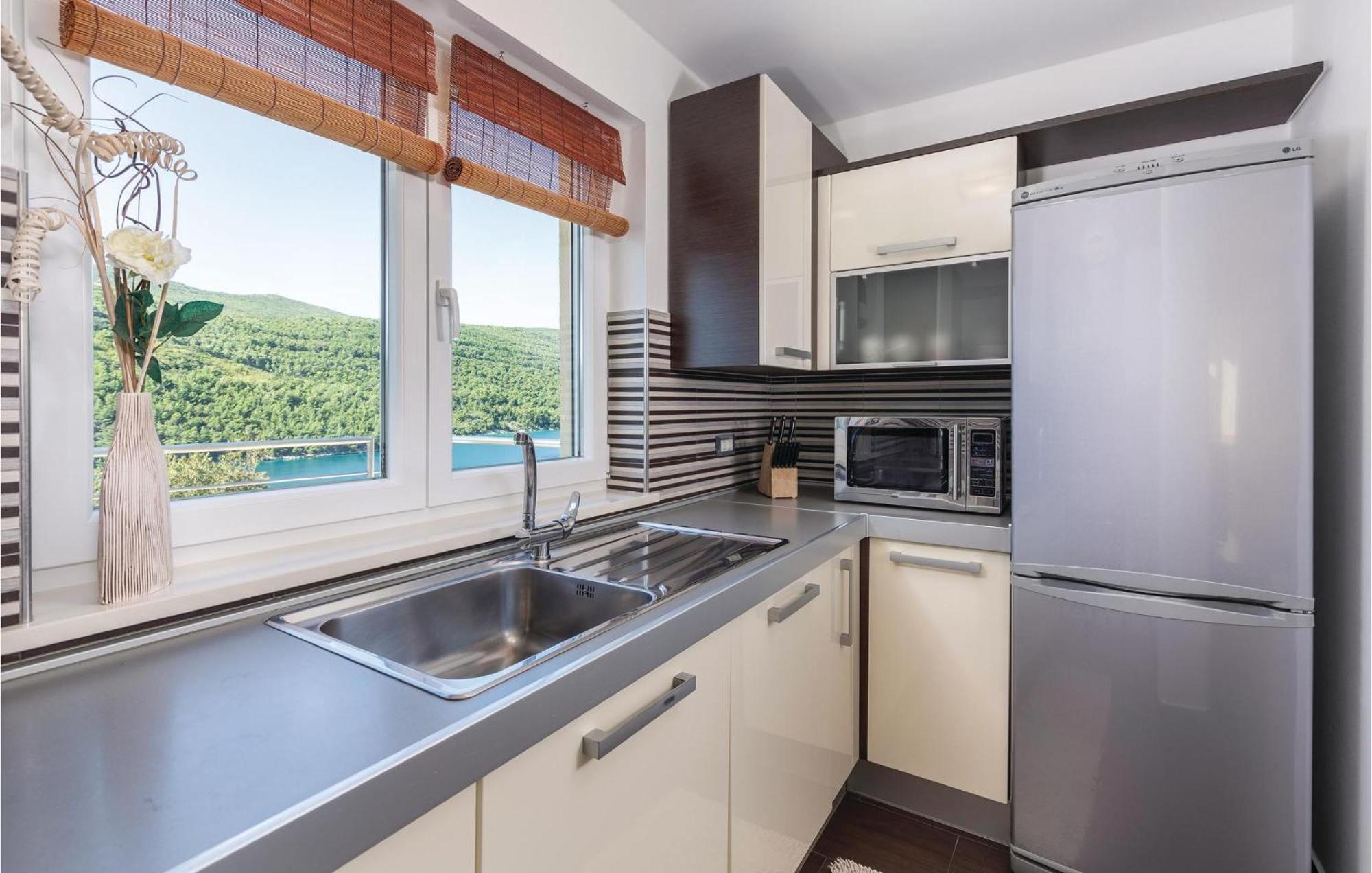 Gorgeous Apartment In Labin With Kitchen Exterior foto